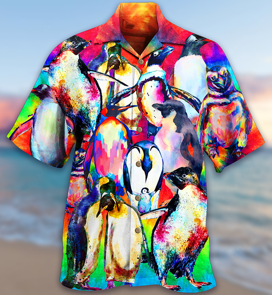 Penguin Love Animals Limited - Hawaiian Shirt, Hawaiian Shirt Gift, Christmas Gift