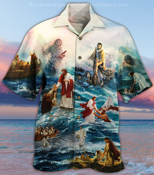 Jesus Saved My Life - Hawaiian Shirt, Hawaiian Shirt Gift, Christmas Gift