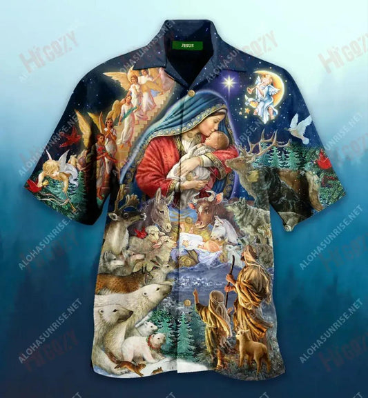 Born Of The Glory Short Hawaiian Shirt Vacation Short Sleeve Hawaiian Crazy Shirts Hawaiian Shirts For Women, Hawaiian Shirt Gift, Christmas Gift