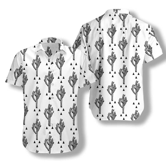 Desert Life Of Cactus Seamless Design Hawaiian Shirt,Hawaiian Shirt Gift, Christmas Gift