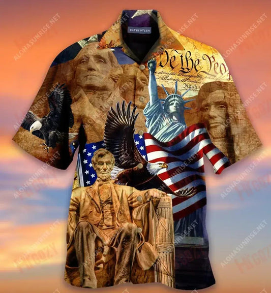 Land Of The Free Short Hawaiian Shirt Vacation Aloha Shirt Hawaiian Crazy Shirts Funny Hawaiian Shirts, Hawaiian Shirt Gift, Christmas Gift