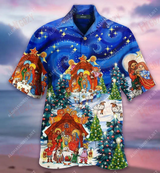 It Is All About Jesus Unisex Hawaiian Shirt Hobbies Short Sleeve Tactical Hawaiian Shirt Hawaiian Shirts For Women, Hawaiian Shirt Gift, Christmas Gift