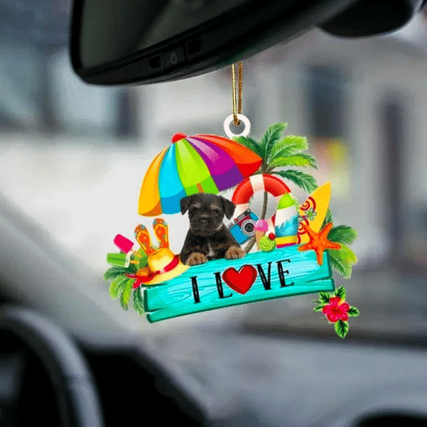 Border Terrierr Christmas Ornament, Christmas Ornament Gift, Christmas Gift, Christmas Decoration