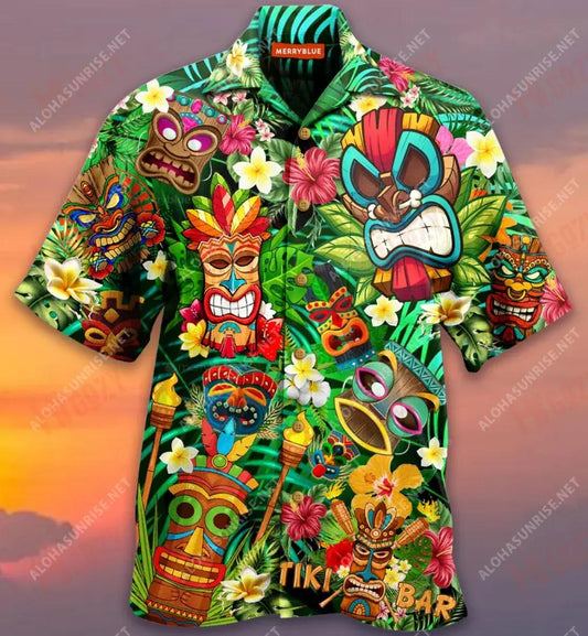 Don'T Tiki Me Off Unisex Hawaiian Shirt Hobbies Short Sleeve Best Hawaiian Shirts Funny Hawaiian Shirts, Hawaiian Shirt Gift, Christmas Gift