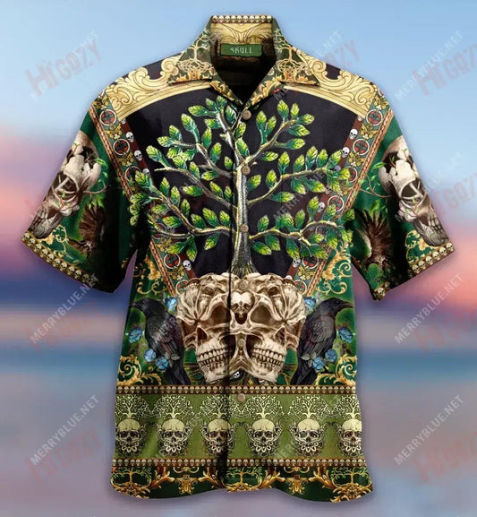 Finding Your Tree Of Life Short Hawaiian Shirt Ocean Hawaiian T Shirts Best Hawaiian Shirts Crazy Shirts Hawaii, Hawaiian Shirt Gift, Christmas Gift