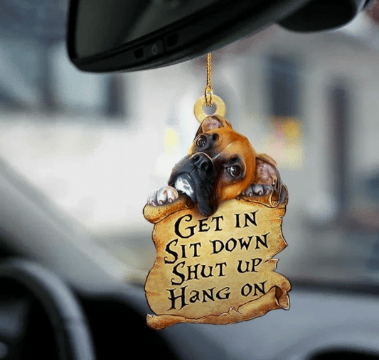 Boxer Lover Two Sided Ornament, Christmas Ornament Gift, Christmas Gift, Christmas Decoration