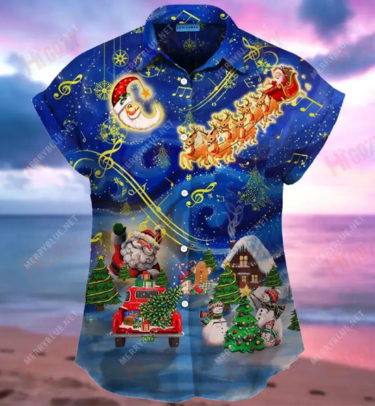 Hawaiian Shirt Summer Short Sleeve Best Hawaiian Shirts Hawaiian Shirts For Women, Hawaiian Shirt Gift, Christmas Gift