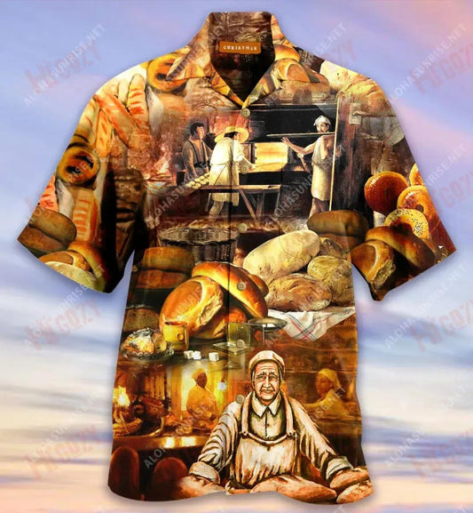 Great Savor From Great Bakery Unisex Hawaiian Shirt Summer Short Sleeve Vintage Hawaiian Shirts Hawaiian Shirts For Men, Hawaiian Shirt Gift, Christmas Gift