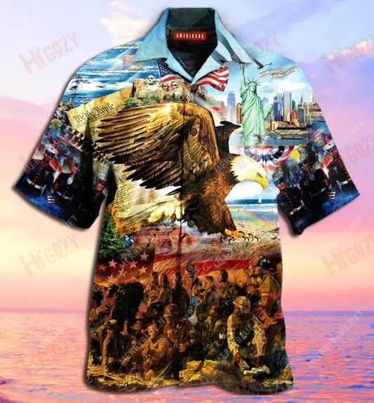 Call To Colors Freedom Isn'T Free Unisex Hawaiian Shirt Ocean Short Sleeve Custom Hawaiian Shirts Hawaiian Shirt Pattern, Hawaiian Shirt Gift, Christmas Gift