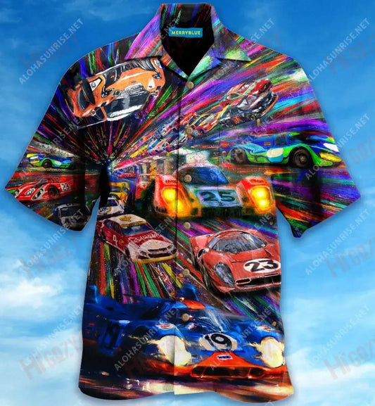 Weekends Are For The Race Cars Unisex Hawaiian Shirt Ocean Tropical Shirts Best Hawaiian Shirts Funny Hawaiian Shirts, Hawaiian Shirt Gift, Christmas Gift
