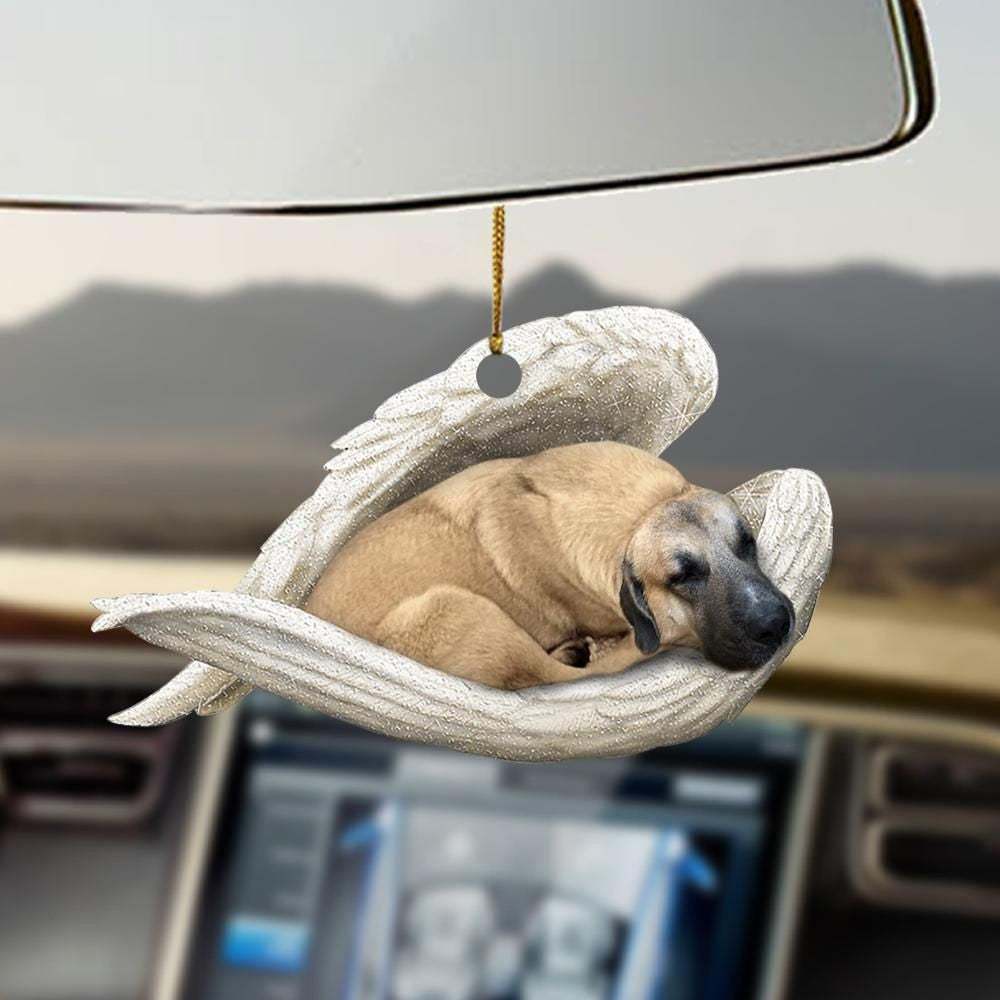 Anatolian Shepherd Dog sleeping angel Anatolian Shepherd Dog lovers dog lovers ornament, Christmas Ornament Gift, Christmas Gift, Christmas Decoration
