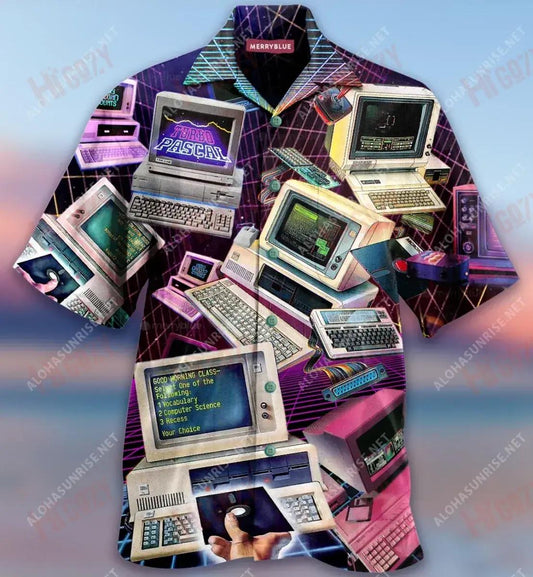 Hardware Will Give You The Power Unisex Hawaiian Shirt Ocean Short Sleeve Tactical Hawaiian Shirt Hawaiian Shirts For Women, Hawaiian Shirt Gift, Christmas Gift