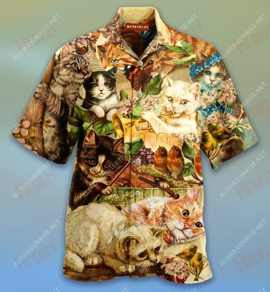 Home Is Where The Moew Is Unisex Short Sleeve Shirt Vacation Hawaiian T Shirts Tactical Hawaiian Shirt Hawaiian Shirt Pattern, Hawaiian Shirt Gift, Christmas Gift