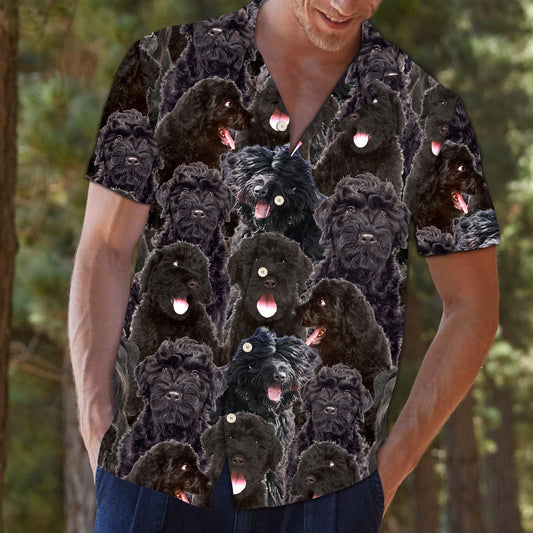 Life Is Better With Black Russian Terrier Dog Hawaiian Shirt, Hawaiian Shirt Gift, Christmas Gift