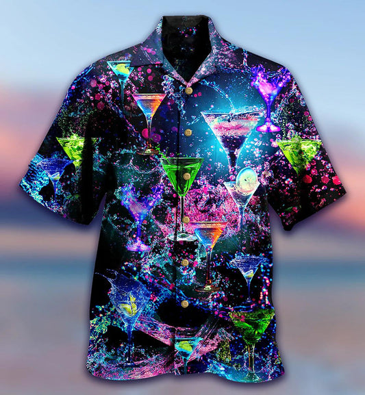 Cocktail There's Always Time For A Cocktail Hawaiian Shirt, Hawaiian For Gift