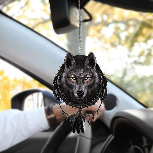 Native American Ornament For His Car, Native American Hanging Decoration For Auto, Christmas Decoration