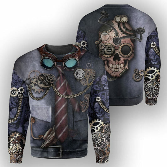 Steampunk - 3D All Over Printed Shirt Tshirt Hoodie Apparel