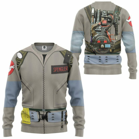 Ghostbusters 1984 Spengler Cosplay Custom Tshirt Hoodie Apparel