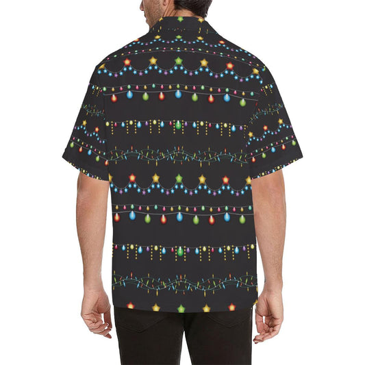 Christmas Spirit Amazing Colorful Lights Design Hawaiian Shirt, Hawaiian Shirt Gift, Christmas Gift