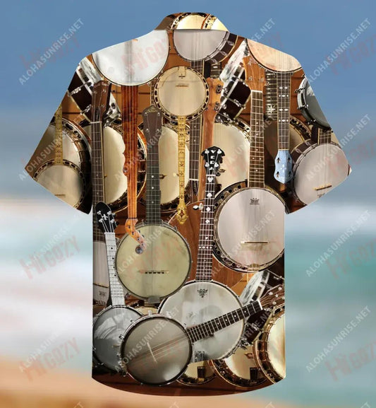 Ain'T No Thang Like A Banjo Strang Unisex Hawaiian Shirt Vacation Short Sleeve Vintage Hawaiian Shirts Hawaiian Shirts For Women, Hawaiian Shirt Gift, Christmas Gift