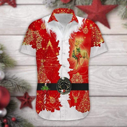 Special Santa Claus Costume Christmas Vintage Style Design Hawaiian Shirt, Hawaiian Shirt Gift, Christmas Gift