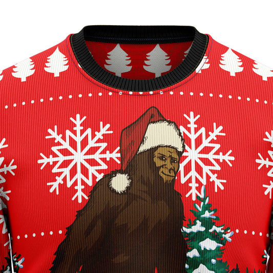 Bigfoot Ugly Christmas Sweater, Christmas Ugly Sweater,Christmas Gift,Gift Christmas 2024