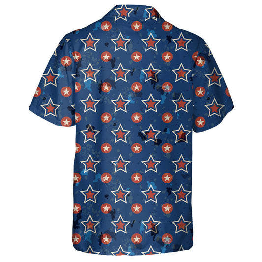 Vintage Pattern In National Colors With Spots Hawaiian Shirt,Hawaiian Shirt Gift, Christmas Gift