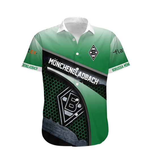 Borussia Monchengladbach Hawaiian Shirt, Hawaiian Shirt Gift, Christmas Gift