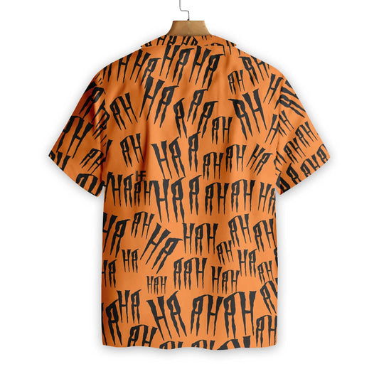 Scary Laugh For Halloween Hawaiian Shirt,Hawaiian Shirt Gift, Christmas Gift
