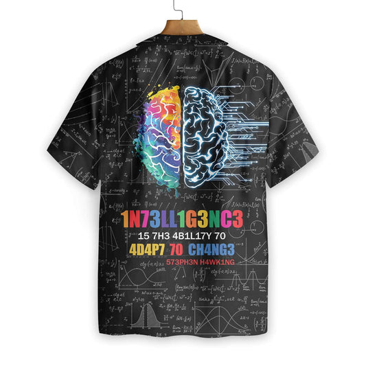 Funny Intelligence With Complex Math Formula Hawaiian Shirt,Hawaiian Shirt Gift, Christmas Gift