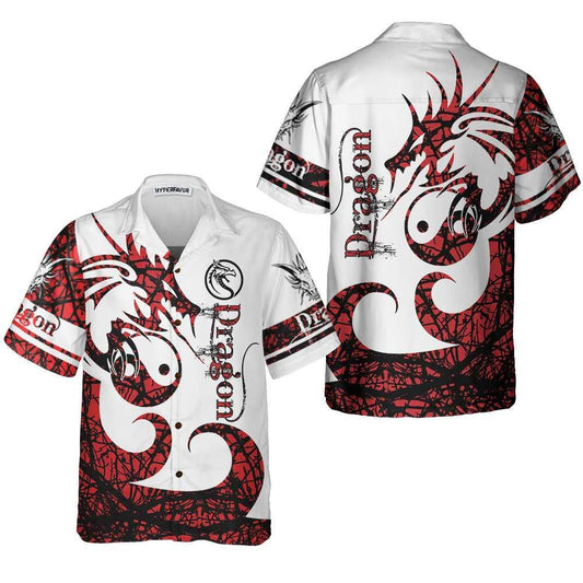 Dungeon Dragon Tattoo 3D All Over Printed Hawaiian Shirt, Hawaiian Shirt Gift, Christmas Gift