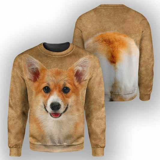 Corgi - 3D All Over Printed Shirt Tshirt Hoodie Apparel