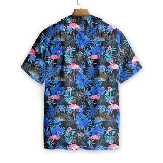 Deep Into Jungle Flamingo Design Hawaiian Shirt, Hawaiian Shirt Gift, Christmas Gift