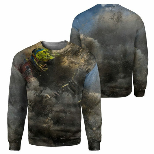 Mountain Biking - 3D All Over Printed Shirt Tshirt Hoodie Apparel
