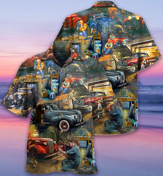 Car Fix Life - Hawaiian Shirt_ Hawaiian Shirt-Hawaiian Shirt Gift, Christmas Gift