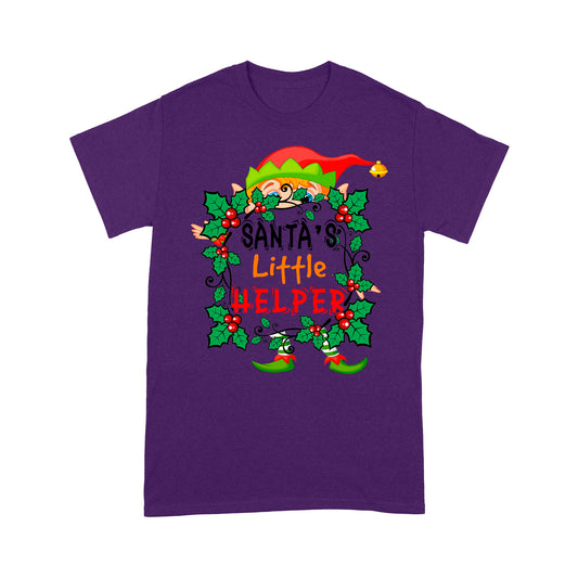 Funny Christmas Outfit - Santa's Little Helper Tee Shirt Gift For Christmas