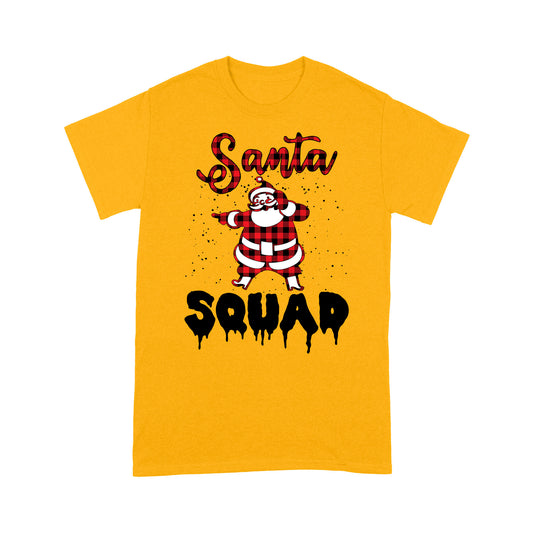Santa Squad Funny Christmas Knitting Pattern. - Standard T-shirt Tee Shirt Gift For Christmas