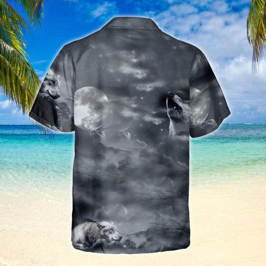Vintage Dream Catcher Native Wolf Native American Hawaiian Shirt, Hawaiian Shirt Gift, Christmas Gift