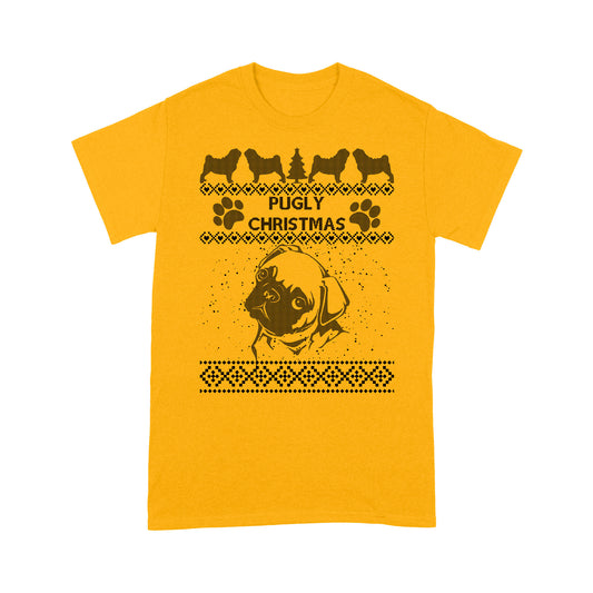 Pugly christmas. - Standard T-shirt Tee Shirt Gift For Christmas