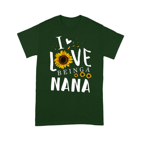 I love being a nana T shirt Family Tee - Standard T-shirt Tee Shirt Gift For Christmas