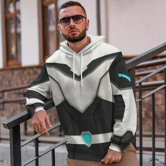3D Voltron Legendary Defender Shiro Armor Custom Tshirt Hoodie Apparel