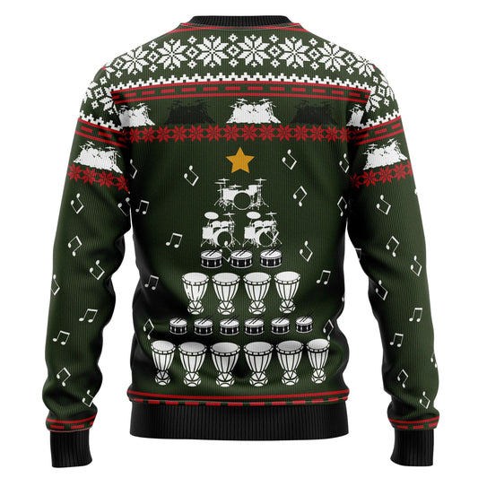 Drum Solo Ugly Christmas Sweater,Christmas Ugly Sweater,Christmas Gift,Gift Christmas 2024