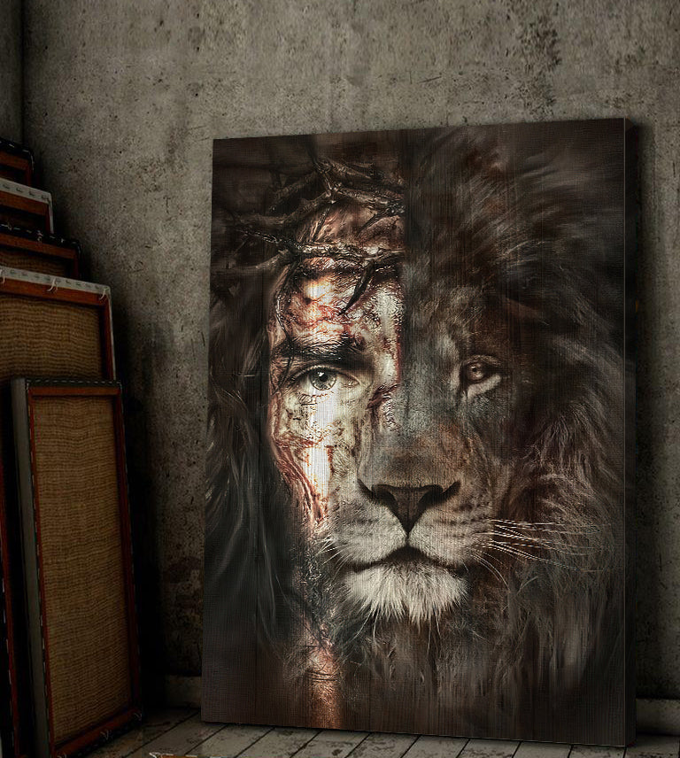 LION OF JUDAH - Christian Art - Canvas Painting