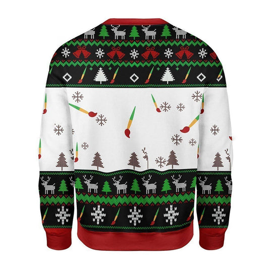 Frida Kahlo Ugly Christmas Sweater, Christmas Ugly Sweater, Christmas Gift, Gift Christmas 2024