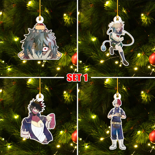Ornament Set, Funny Christmas Ornament Set, Family Ornament Gift Idea