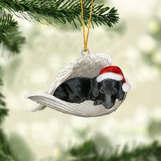 Dashuand (Black) Sleeping Angel Christmas Ornament Godmerc - Best gifts your whole family