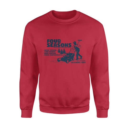 Four Seasons Total Landscaping Not Hotel - Lustiges Sweatshirt, hässlicher Weihnachtspullover für Männer und Frauen