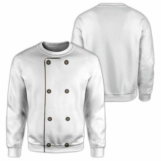 Chef Costume - 3D All Over Printed Shirt Tshirt Hoodie Apparel