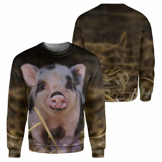 Pig - 3D All Over Printed Shirt Tshirt Hoodie Apparel