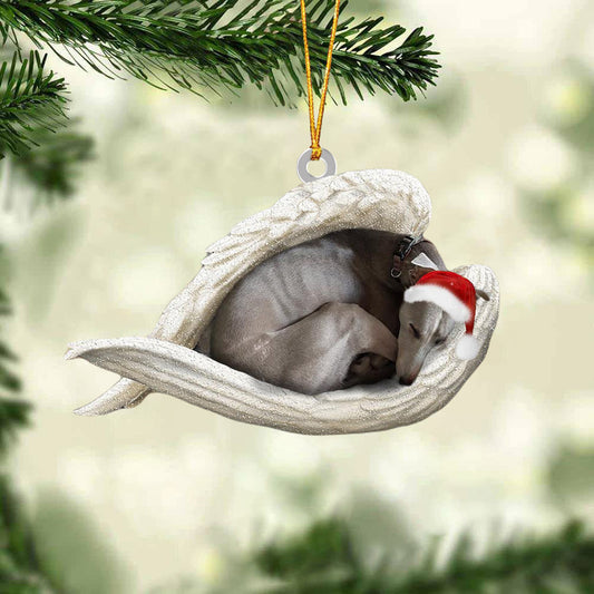 Greyhound Sleeping Angel Christmas Ornament Godmerc - Best gifts your whole family